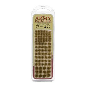 The Army Painter Battlefields, XP - Winter Tuft Terrain Model Kit for Miniature Bases and Dioramas - 77 Pcs, 3 Sizes
