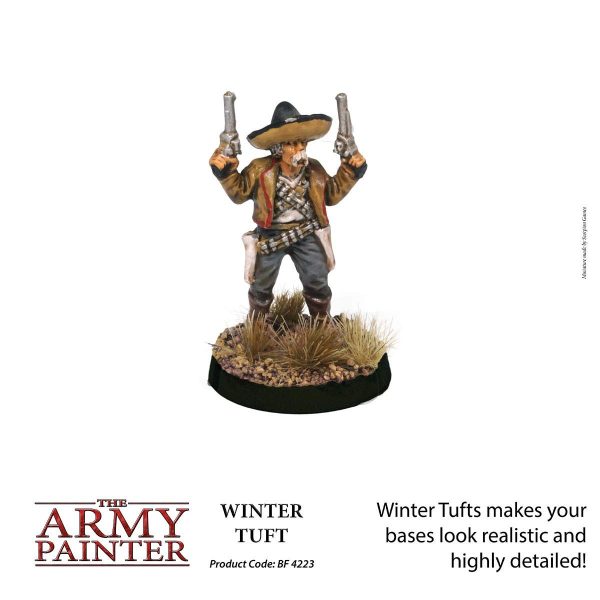 The Army Painter Battlefields, XP - Winter Tuft Terrain Model Kit for Miniature Bases and Dioramas - 77 Pcs, 3 Sizes - Image 4