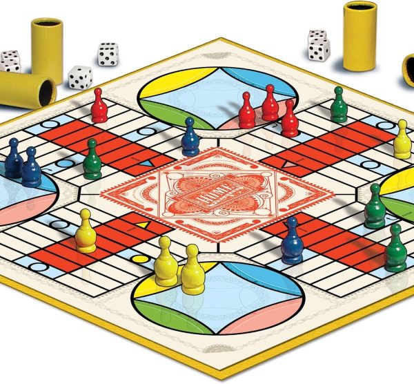Parcheesi Royal Edition Board Dice Game -  Family Game Night Kids 8+ & Adults - Image 2