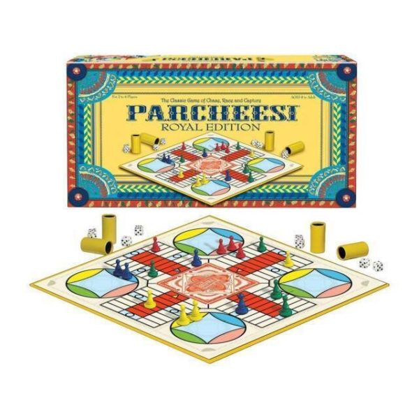 Parcheesi Royal Edition Board Dice Game -  Family Game Night Kids 8+ & Adults - Image 6