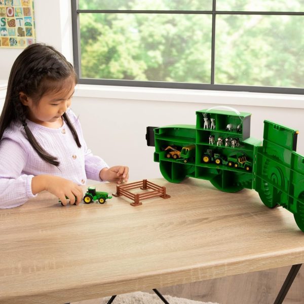TBEK35747 John Deere ERTL Tractor Carry Case Value Set Brand New - Image 3