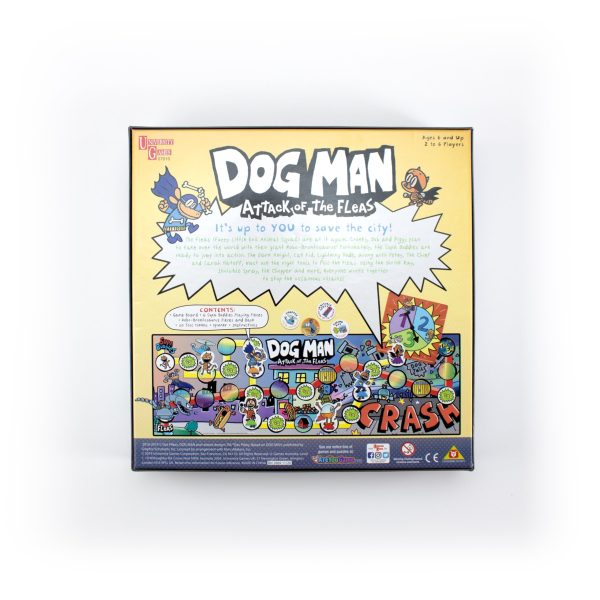 Dog Man Board Game Attack of The Fleas (Fuzzy Little Evil Animal Squad) by University Games Based On The Popular Dog Man Book Series by... - Image 8