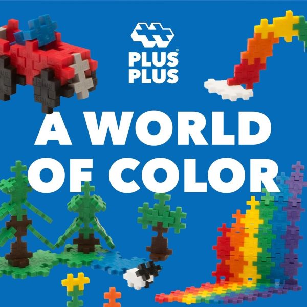 Plus-Plus 600-Piece Mini Basic Building Blocks Set - For Ages 3+ Years Denmark - Image 5