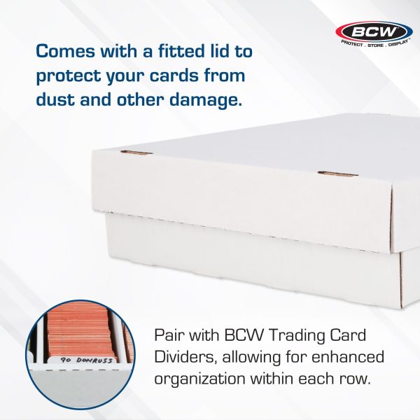 BCW Monster Storage Box, Holds 3,200 Standard Sized Trading Cards, 200 Pound Test Strength - Image 4