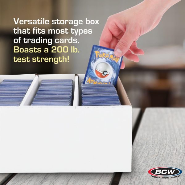 BCW Monster Storage Box, Holds 3,200 Standard Sized Trading Cards, 200 Pound Test Strength - Image 5
