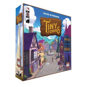 Tiny Towns: Original (AEG07053), 1-6 Players, 45-60 min Play Time, Strategy Board Game for Ages 14 and Up, Cleverly Plan & Construct a...