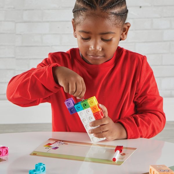 hand2mind Numberblocks MathLink Cubes 11-20 Activity Set, 30 Numberblocks Activities Linked to TV Episodes, 155 NumberBlocks MathLink... - Image 4