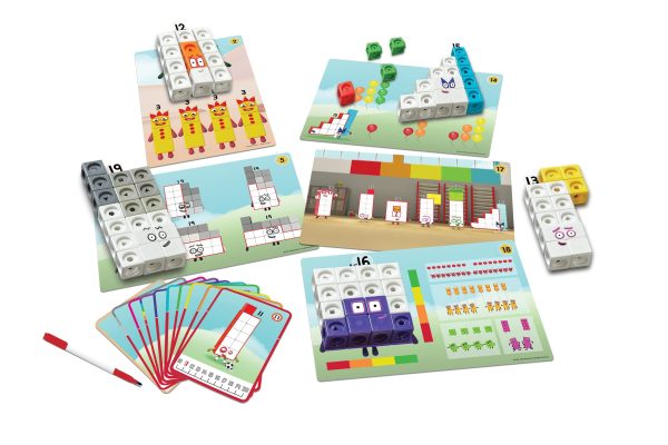 hand2mind Numberblocks MathLink Cubes 11-20 Activity Set, 30 Numberblocks Activities Linked to TV Episodes, 155 NumberBlocks MathLink... - Image 6
