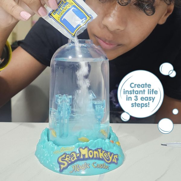 Sea-Monkeys® Magic Castle - World's Only Instant Pets® - Ages 6+ (Pack of 1) - Image 3
