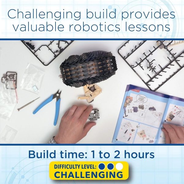Thames & Kosmos 620500 My Robotic Pet - Tumbling Hedgehog Science Experiment & Model Building Kit - Image 5