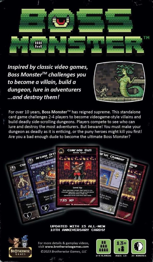 Boss Monster 10th Anniversary Edition by Brotherwise Games, Strategy Board Game - Image 5